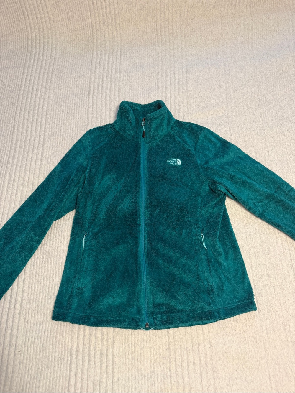 The North Face Women’s Teal Fleece Jacket - Cozy Full-Zip